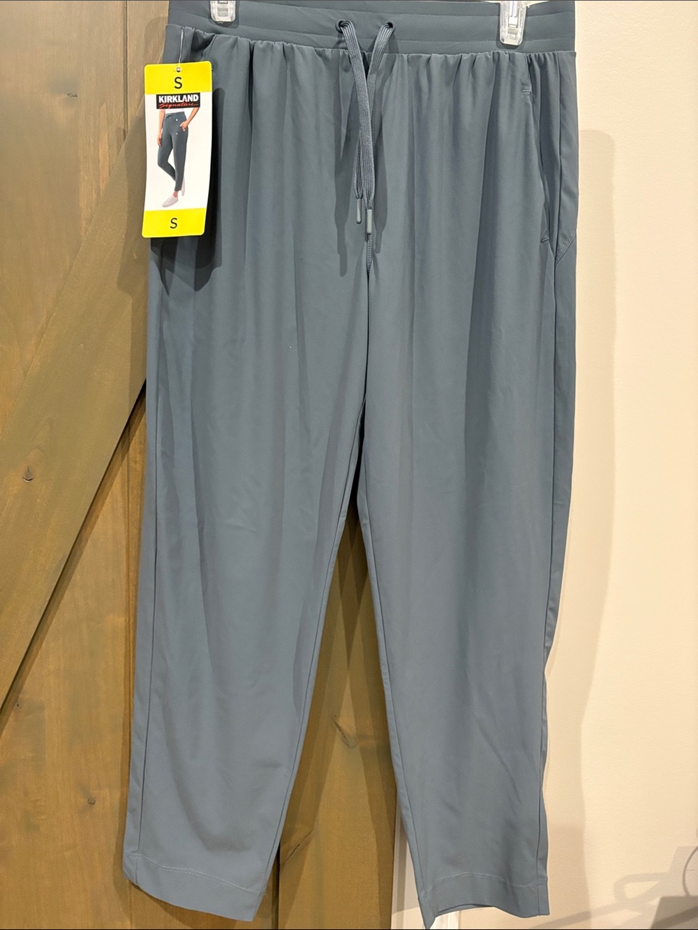 Kirkland Signature women’s Slate Gray Drawstring Joggers